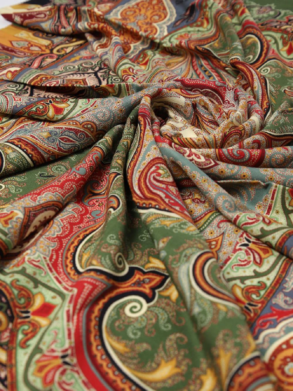Giglio Sciarpa Paisley Etro In Lana Stampata