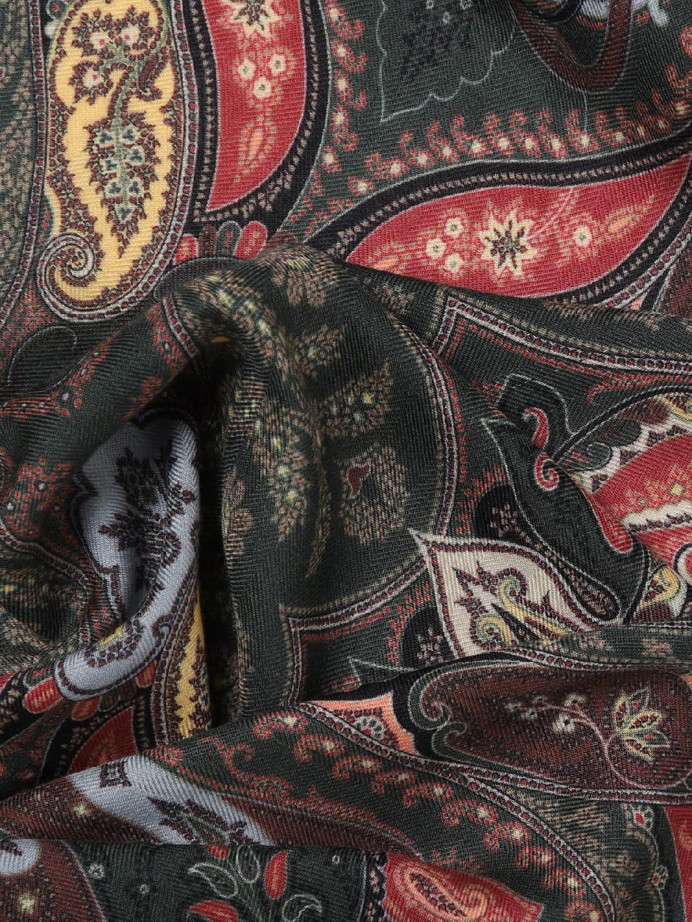 Giglio Sciarpa Paisley In Cashmere E Seta Etro