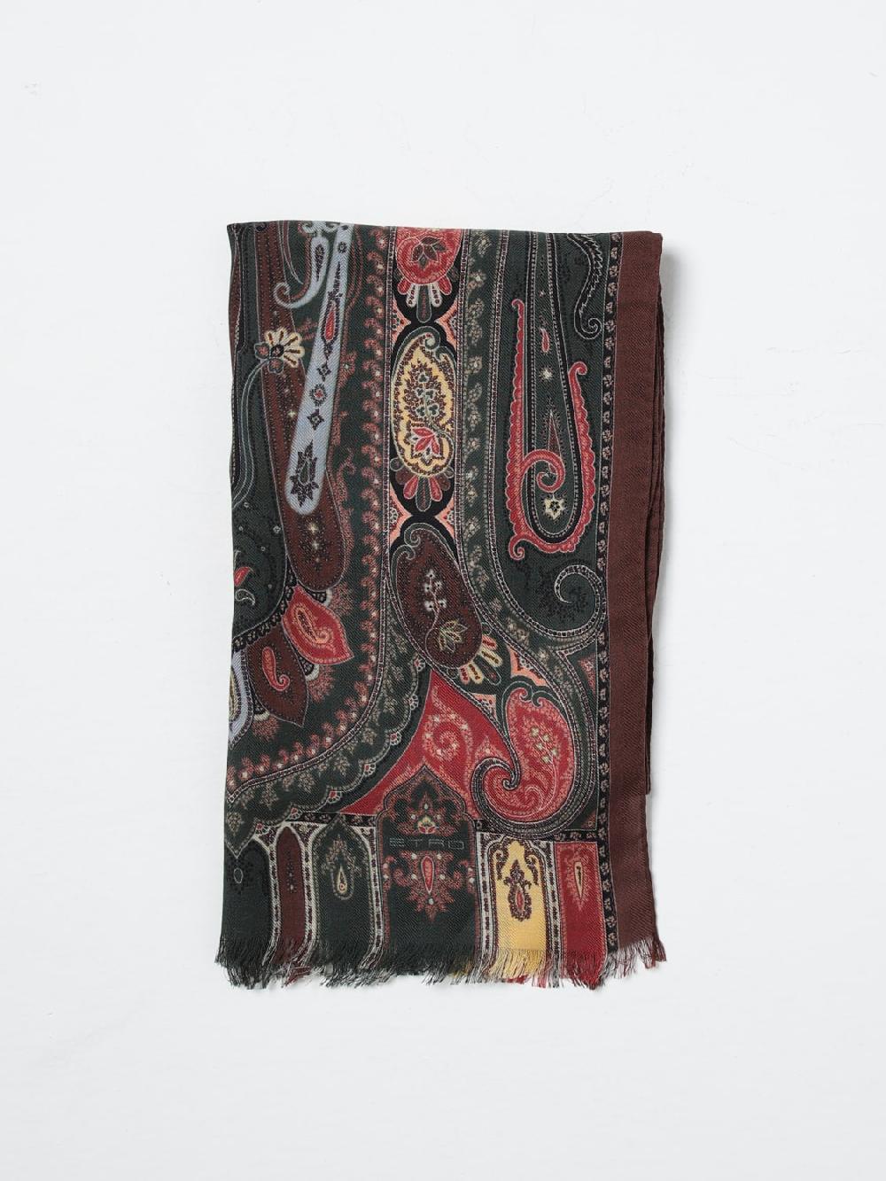 Giglio Sciarpa Paisley in cashmere e seta Etro