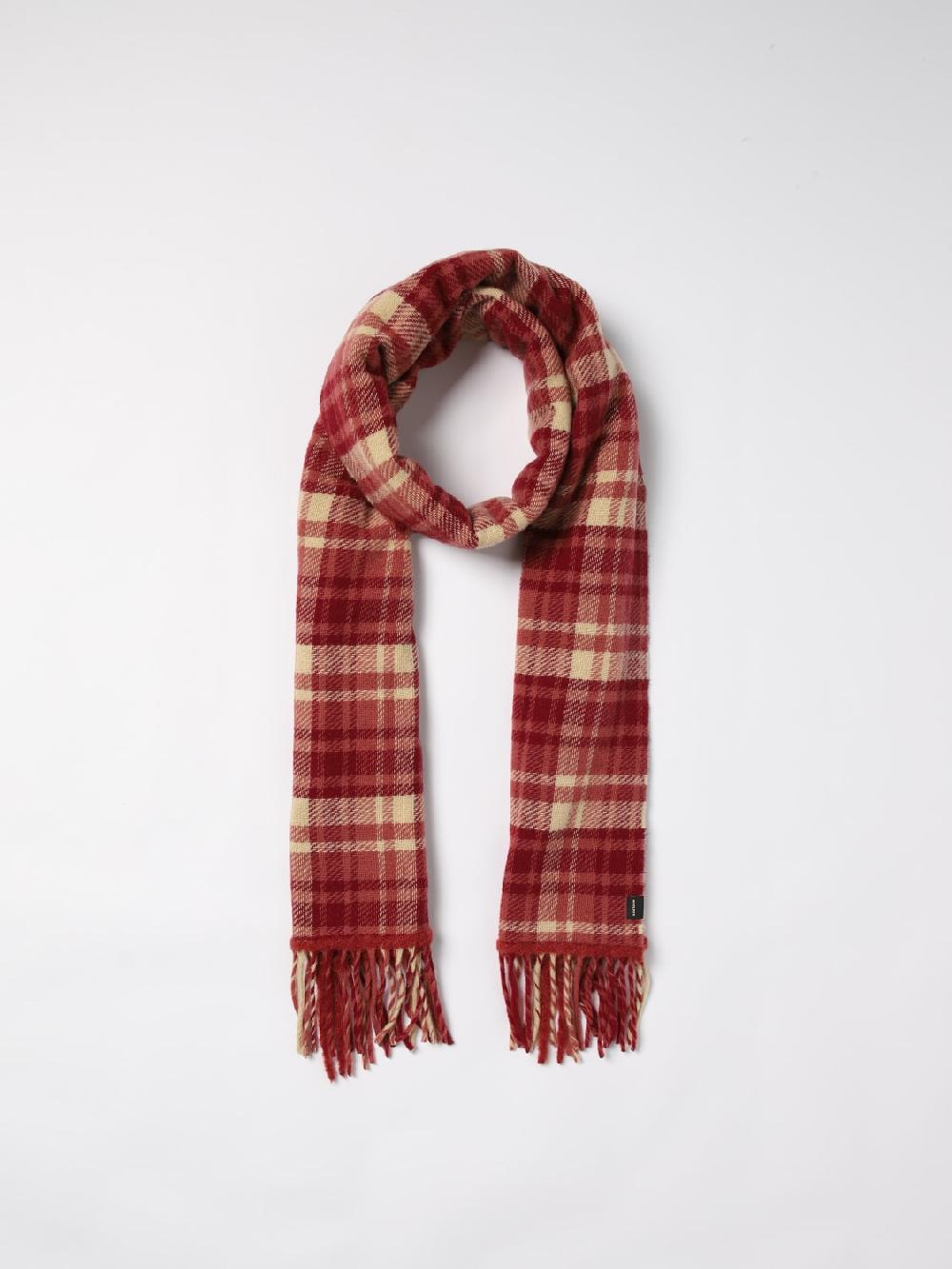 Giglio Sciarpa Woolrich In Lana Tartan