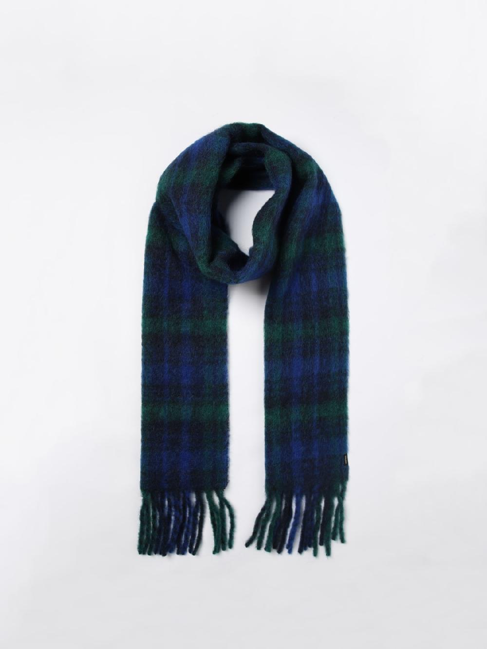 Giglio Sciarpa Woolrich In Misto Lana Tartan
