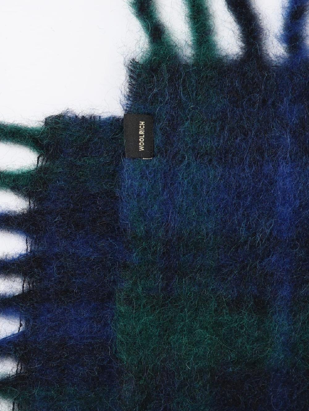 Giglio Sciarpa Woolrich In Misto Lana Tartan
