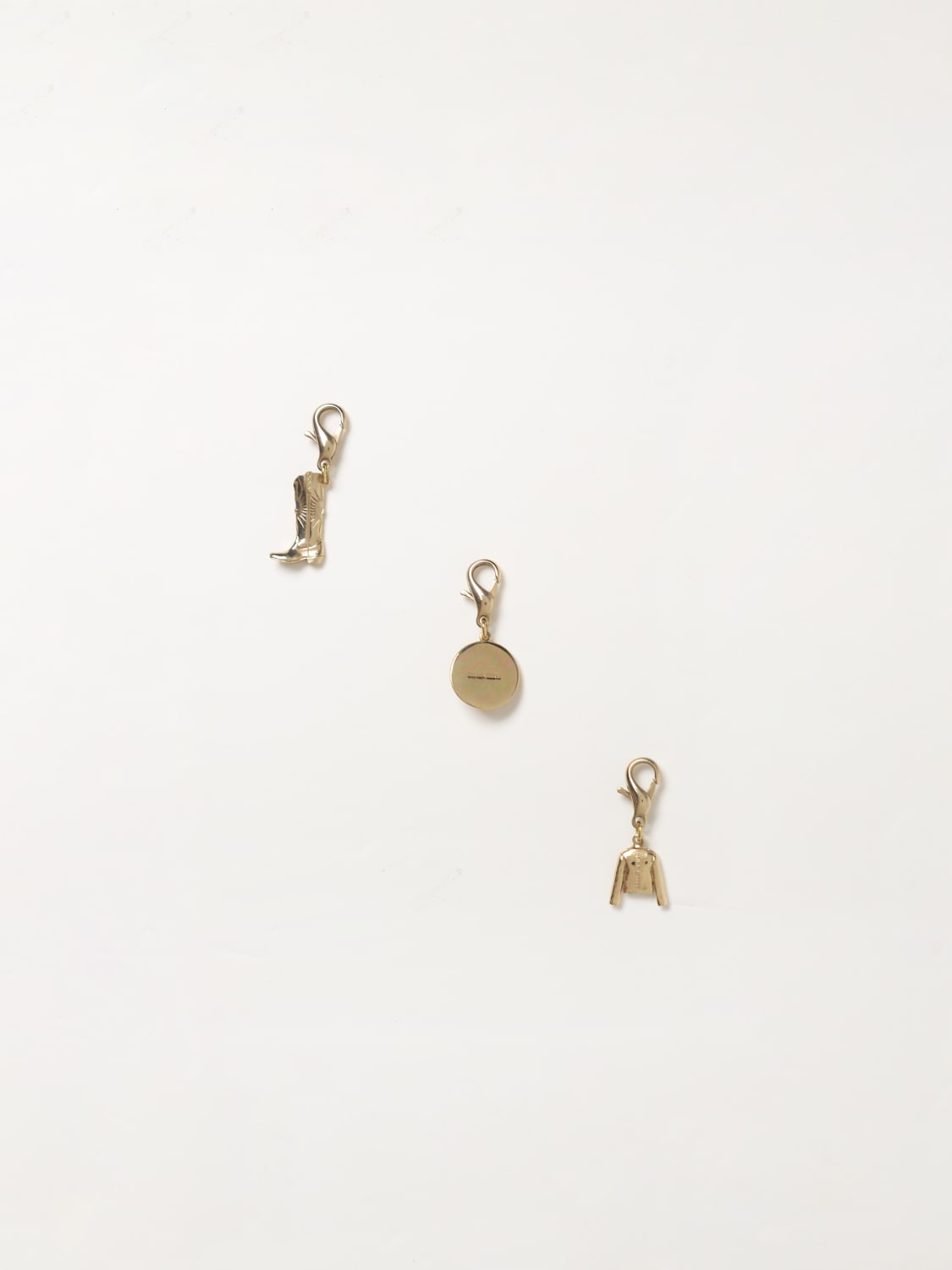 Giglio Set 3 Charms Golden Goose In Ottone