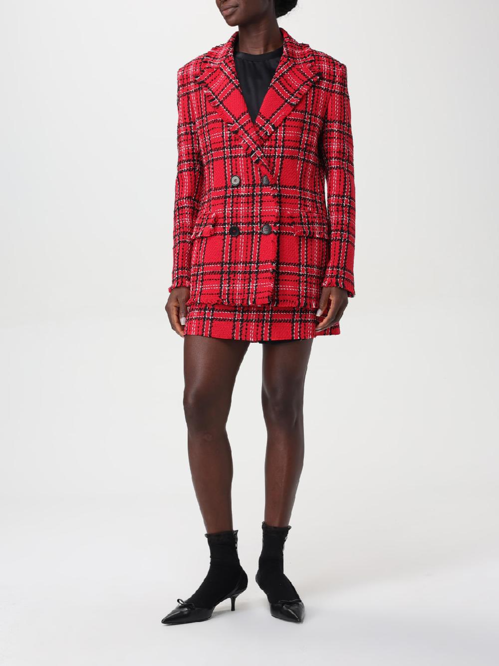 Giglio Shorts Mini Tartan MSGM
