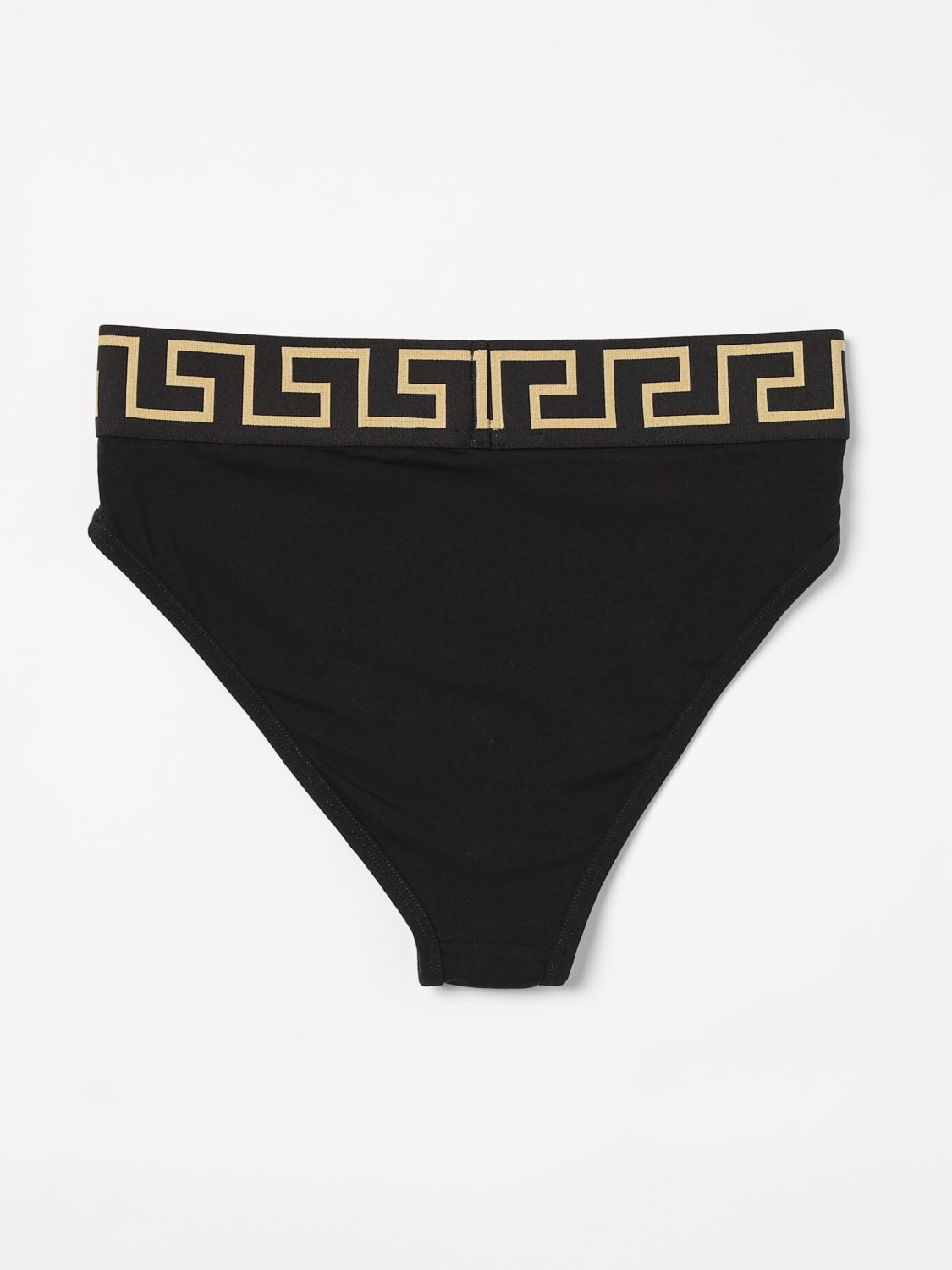 Giglio Slip Greca Versace In Cotone Stretch