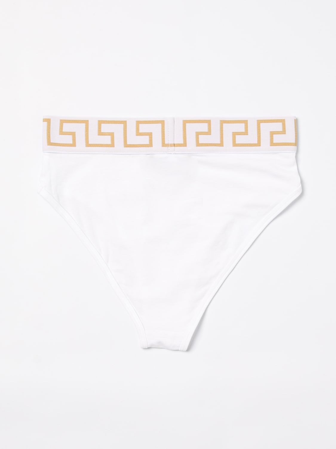 Giglio Slip Greca Versace In Cotone Stretch