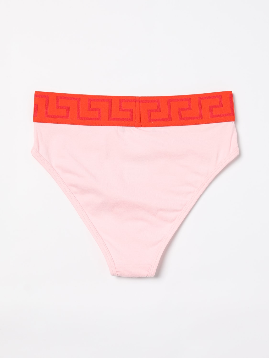 Giglio Slip Greca Versace In Cotone Stretch