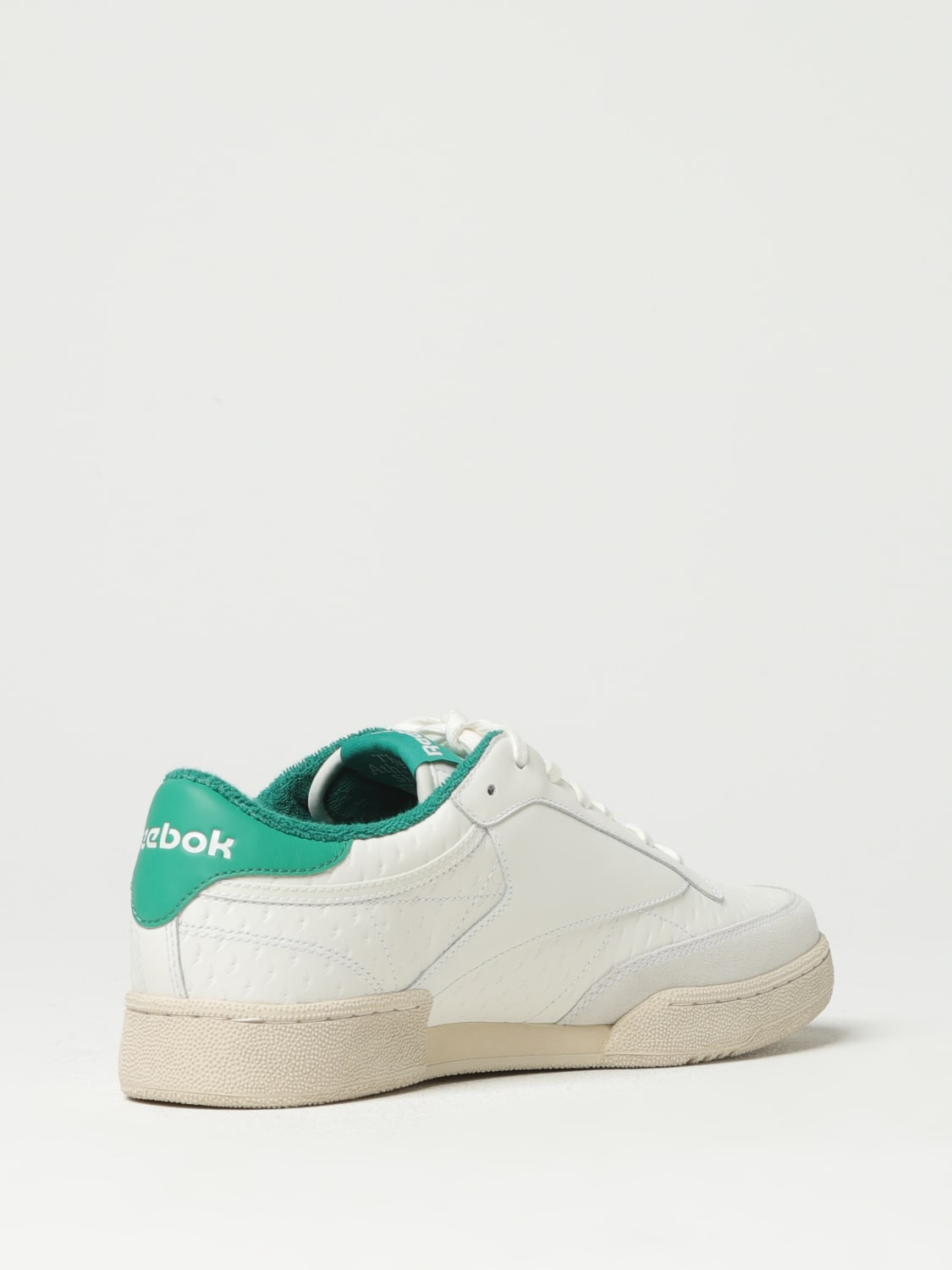 Giglio Sneakers Club C Reebok In Pelle Lavorata