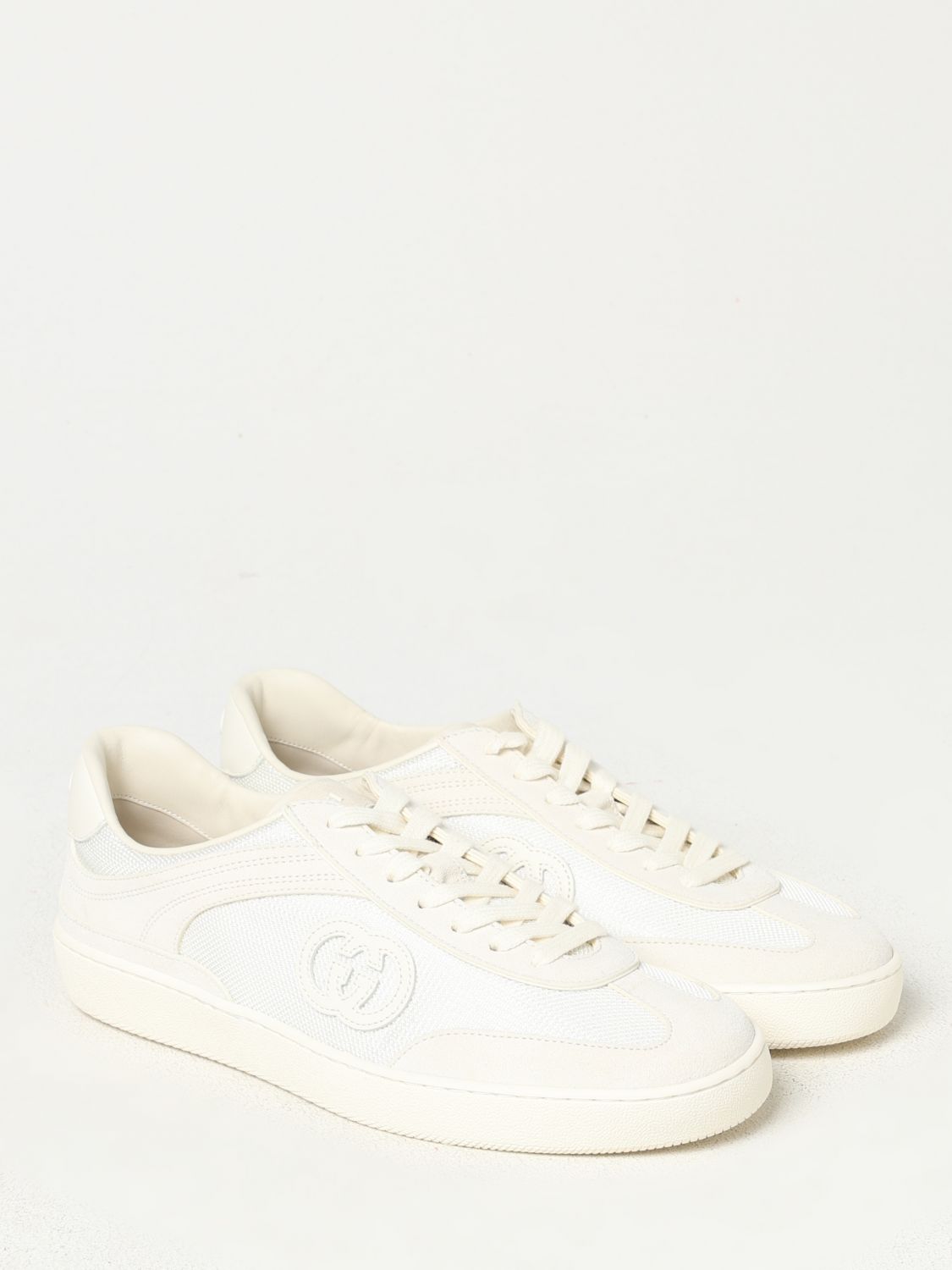Giglio Sneakers GG Gucci In Camoscio E Mesh