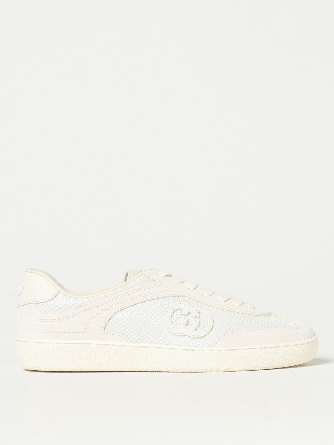 Giglio Sneakers GG Gucci in camoscio e mesh