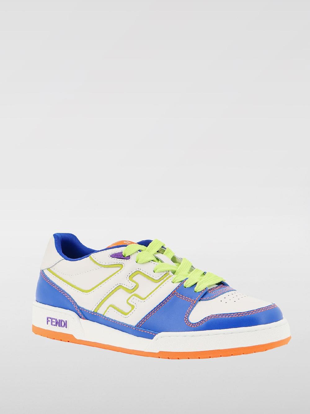 Giglio Sneakers Match Fendi In Pelle