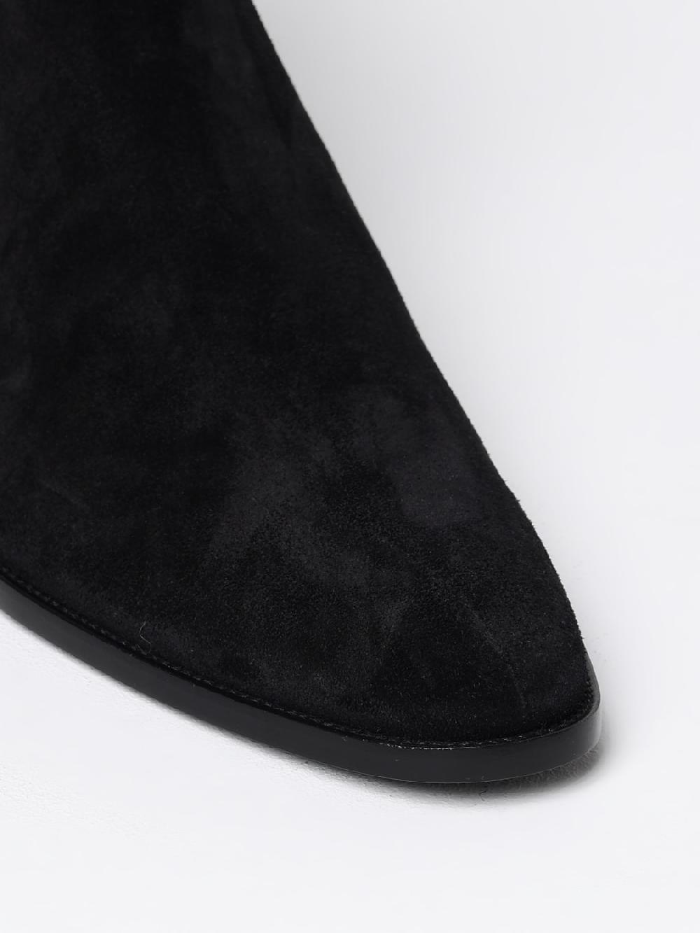 Giglio Stivaletto Wyatt Saint Laurent In Camoscio