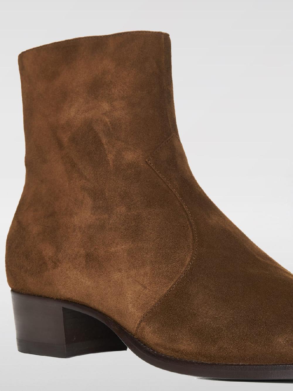 Giglio Stivaletto Wyatt Saint Laurent In Camoscio