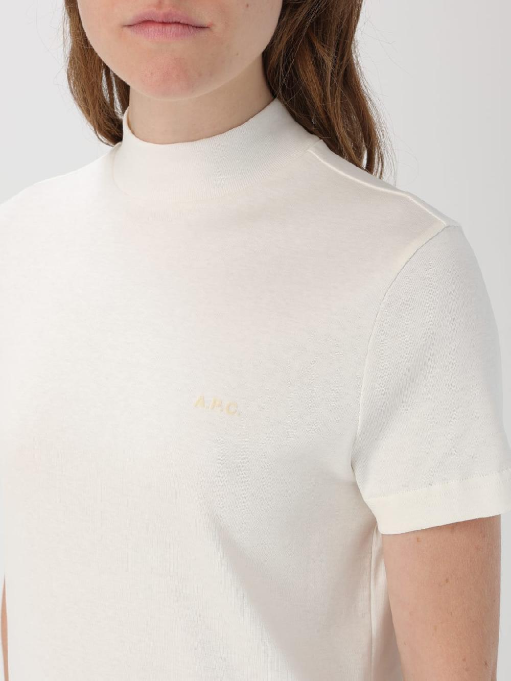 Giglio T-shirt A Lupetto A.P.C. In Cotone Organico