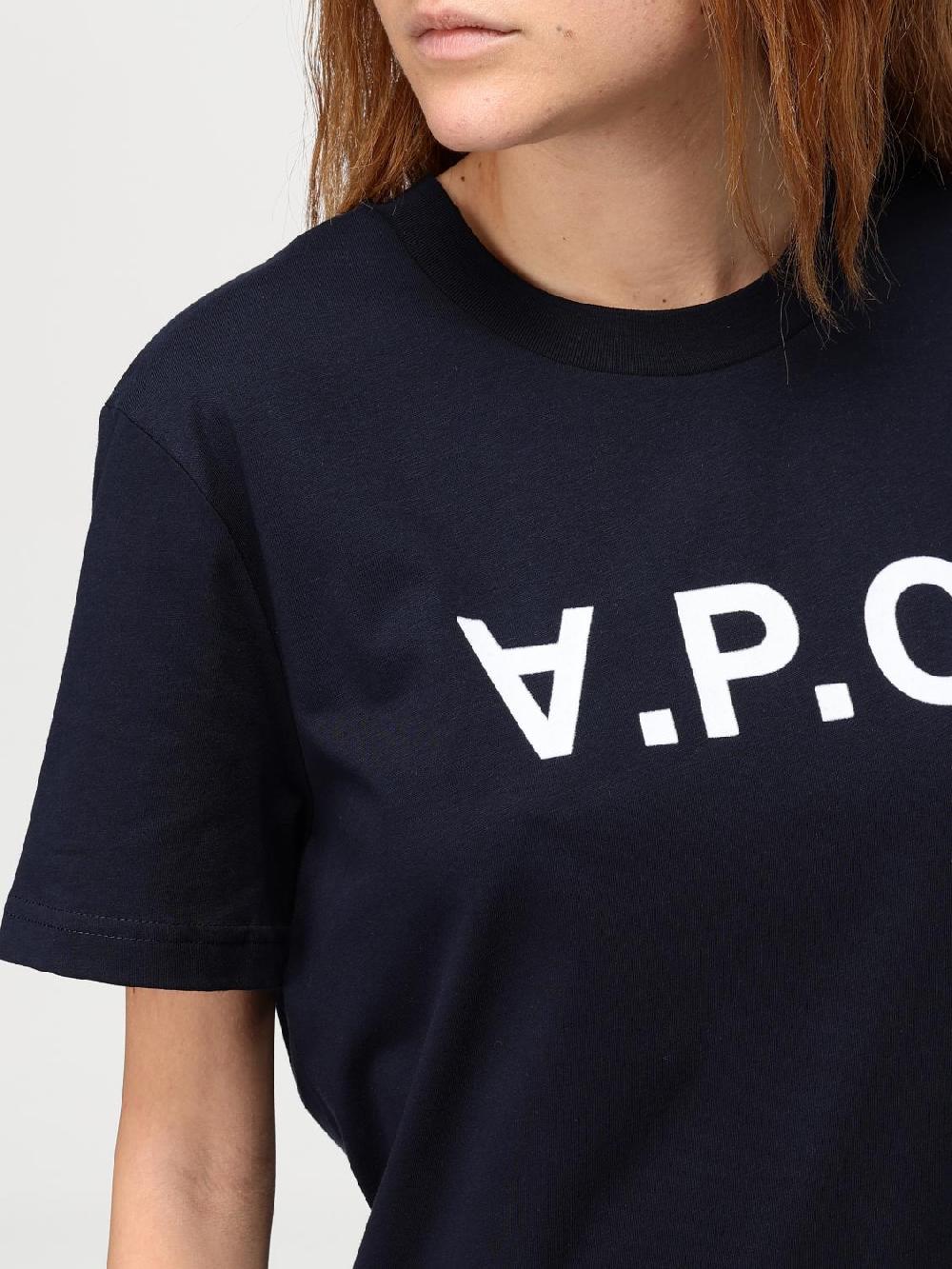 Giglio T-shirt A.P.C. In Cotone Con Stampa Logo