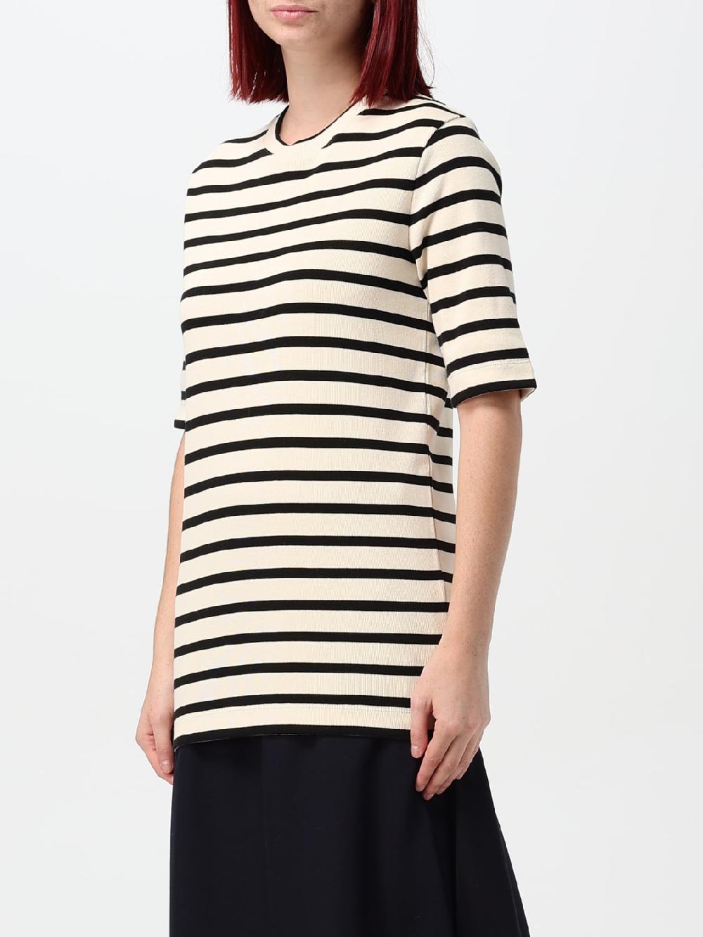 Giglio T-shirt A Righe Jil Sander