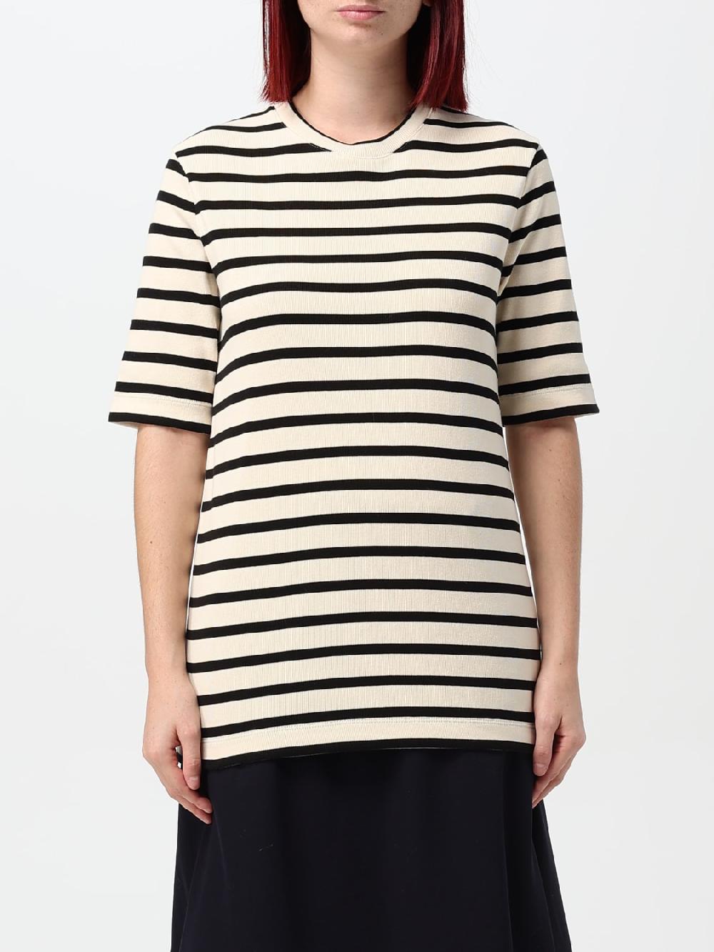 Giglio T-shirt a righe Jil Sander
