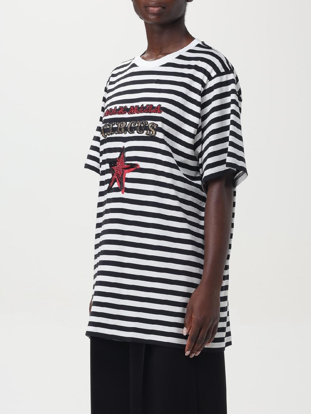 Giglio T-shirt A Righe Oversize Max Mara