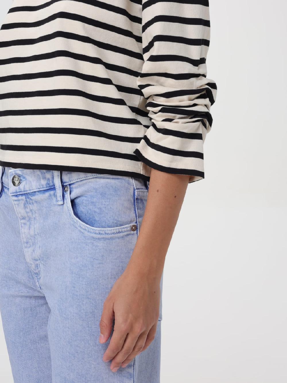 Giglio T-shirt A Righe Tory Burch
