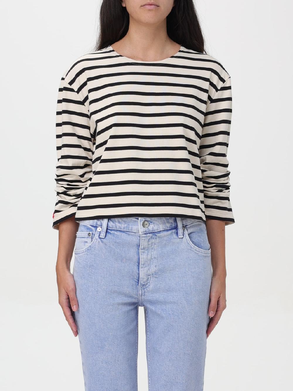 Giglio T-shirt a righe Tory Burch