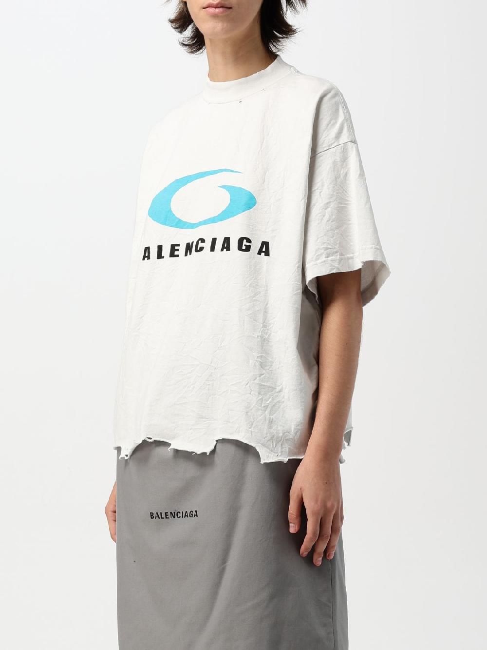 Giglio T-shirt Balenciaga In Cotone