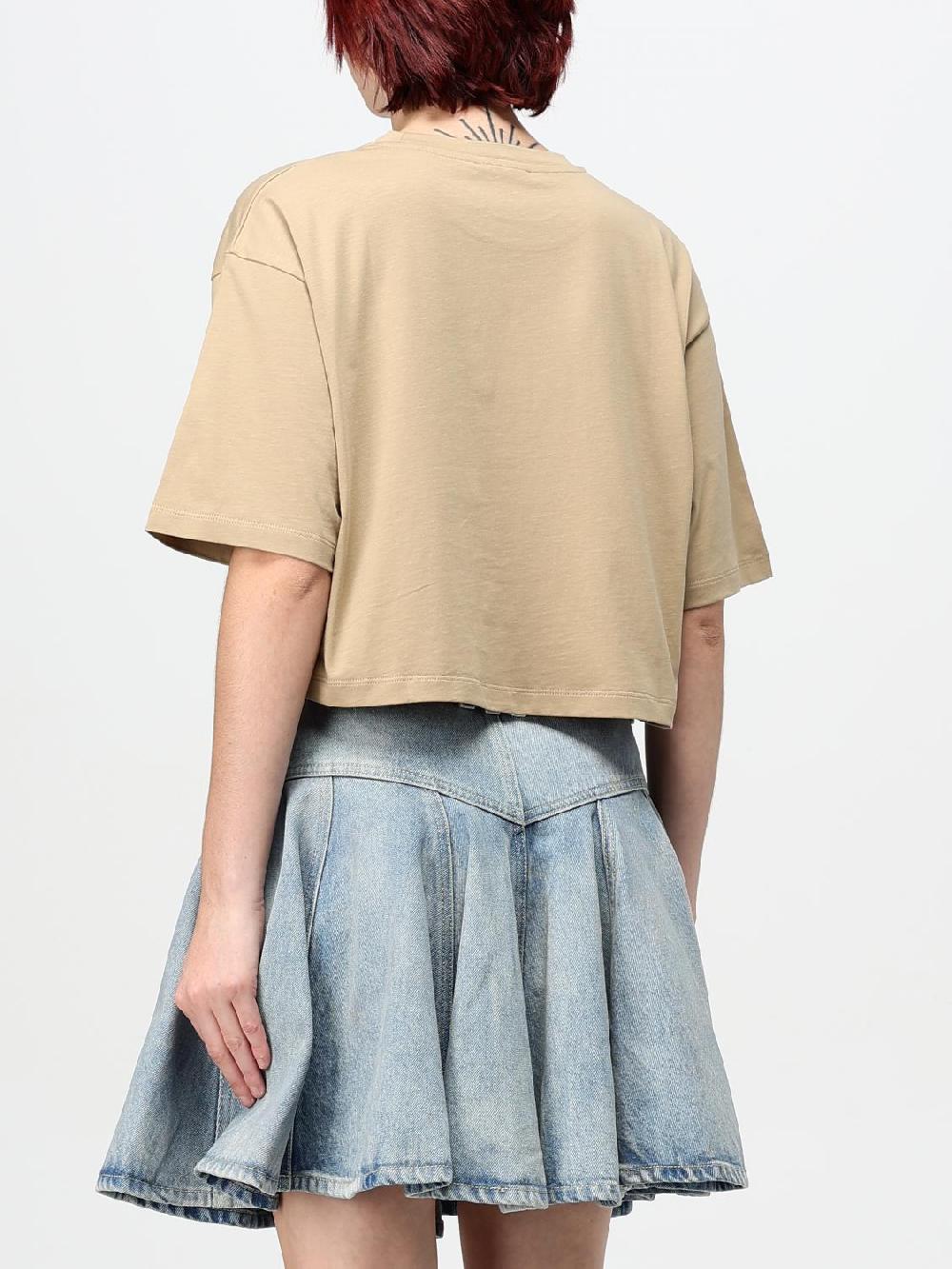 Giglio T-shirt Balmain In Cotone Con Logo