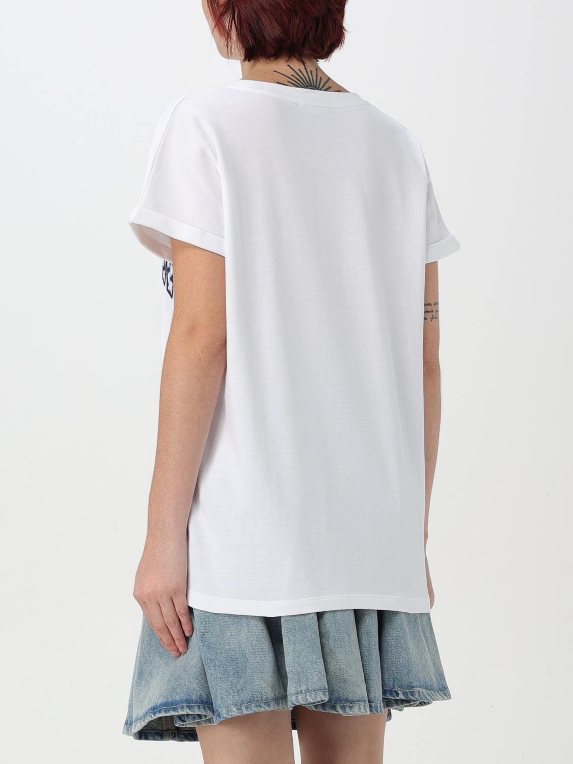 Giglio T-shirt Balmain In Cotone Con Stampa Logo