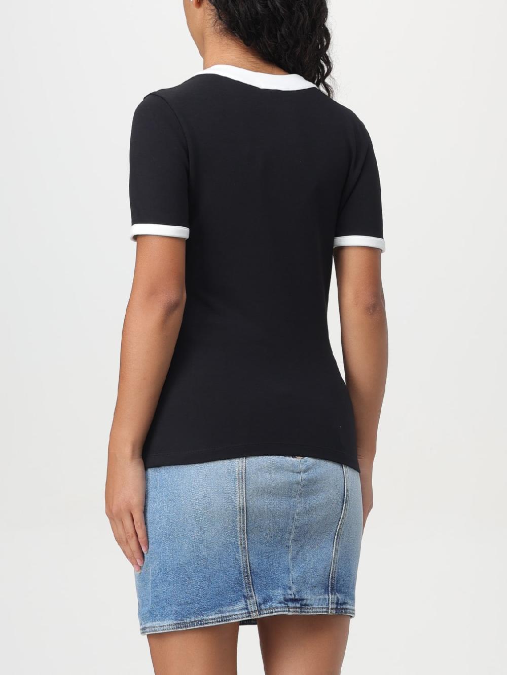 Giglio T-shirt Balmain In Misto Cotone Con Bottoni