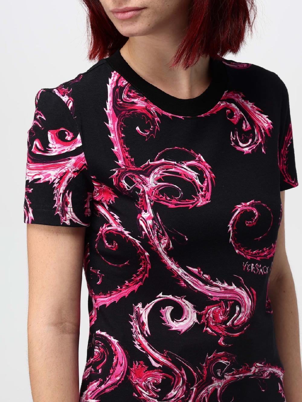 Giglio T-shirt Baroque Versace Jeans Couture