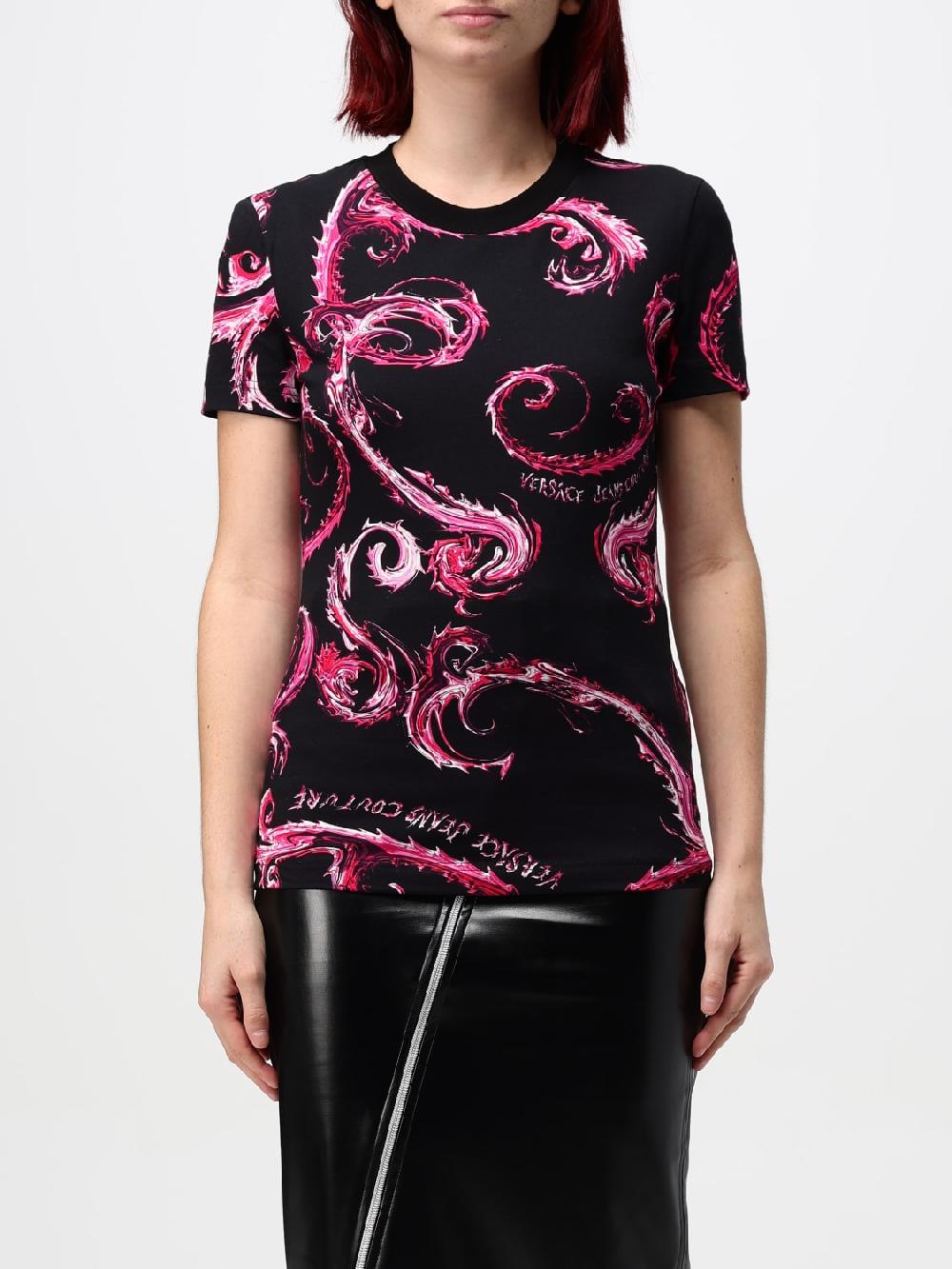 Giglio T-shirt Baroque Versace Jeans Couture