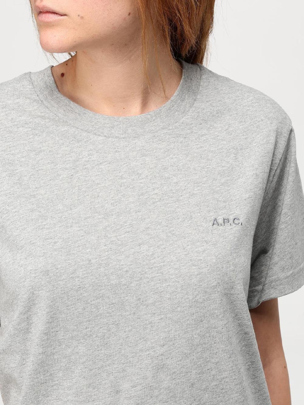 Giglio T-shirt Basic A.P.C. In Cotone Organico