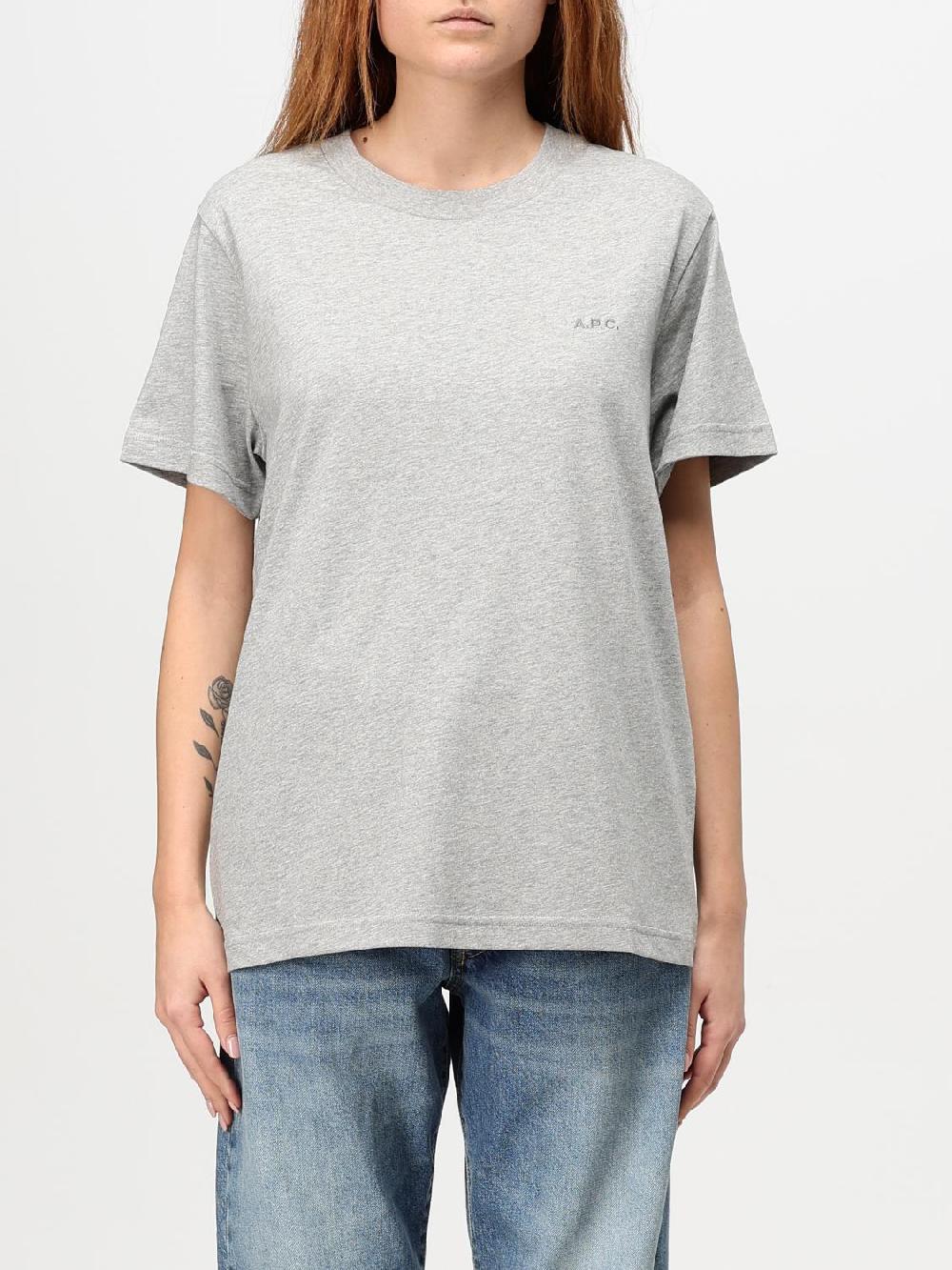 Giglio T-shirt basic A.P.C. in cotone organico