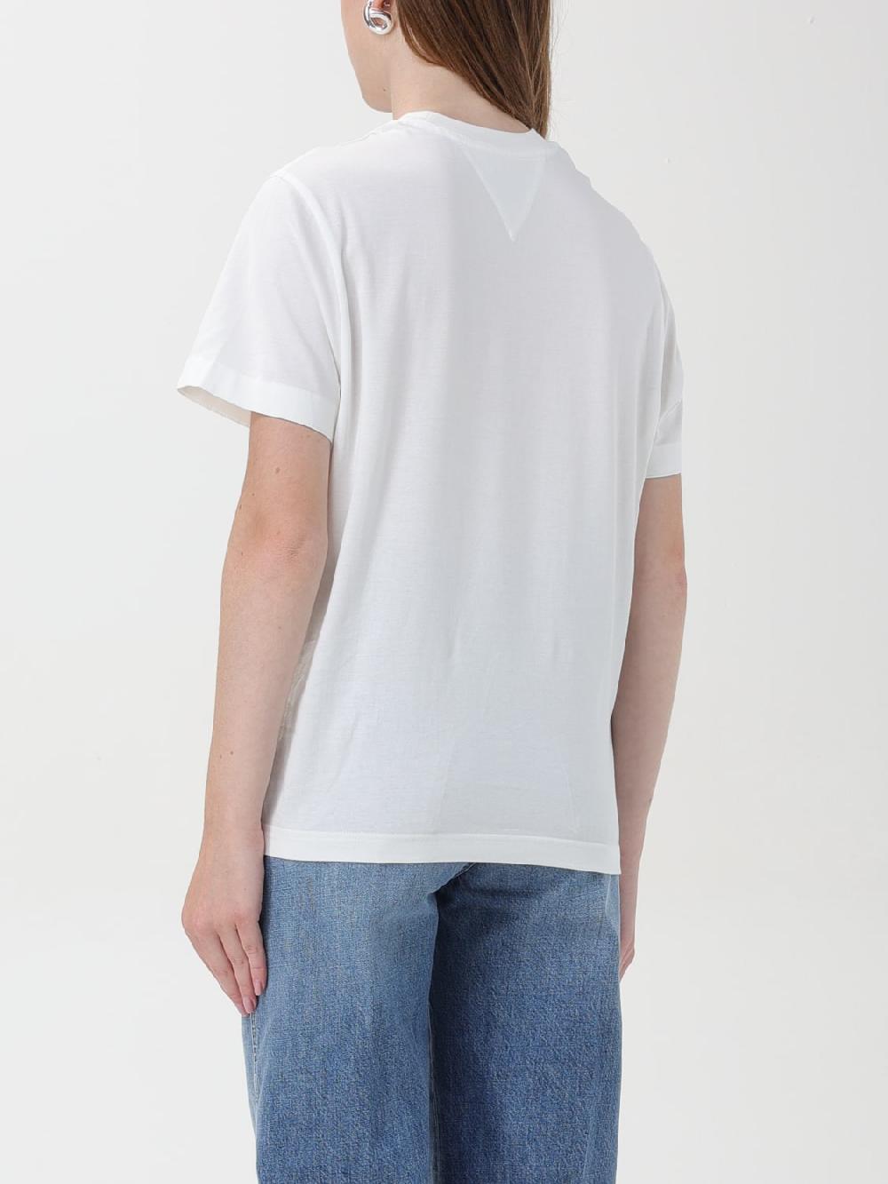 Giglio T-shirt Basic Bottega Veneta Con Mini Logo