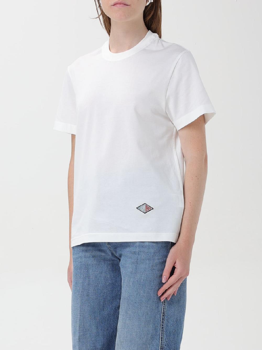 Giglio T-shirt Basic Bottega Veneta Con Mini Logo