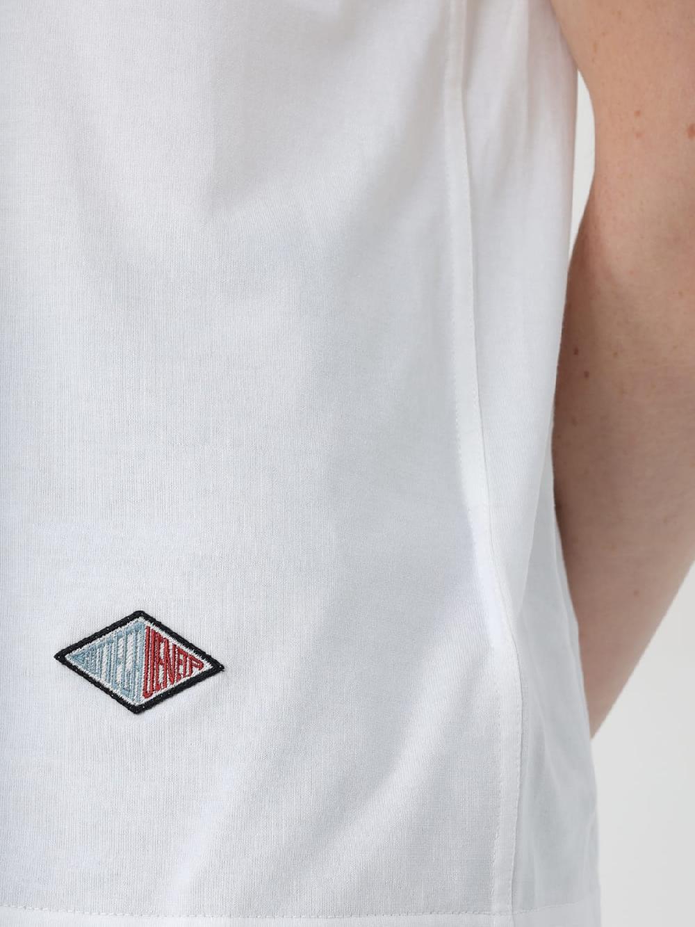 Giglio T-shirt Basic Bottega Veneta Con Mini Logo