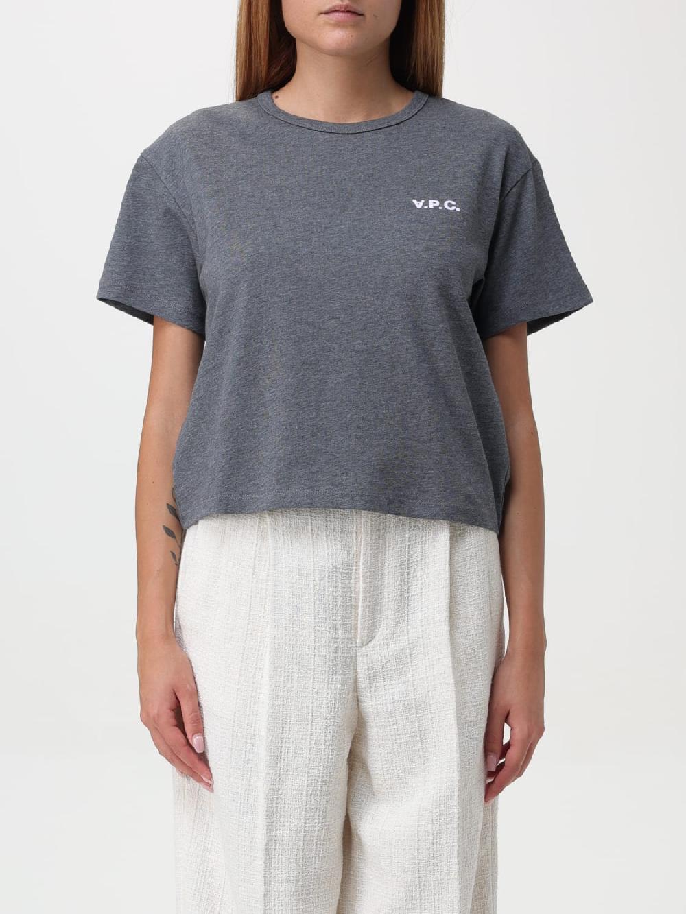 Giglio T-shirt basic con logo A.P.C