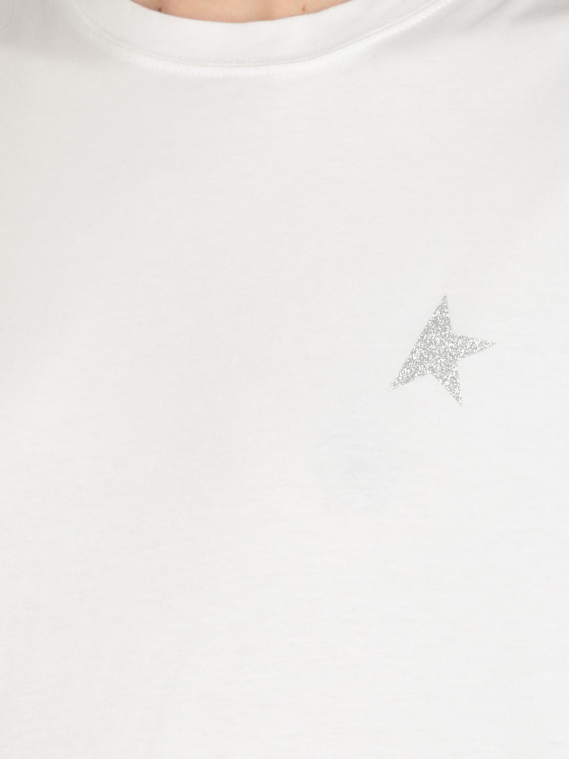 Giglio T-shirt Basic Con Logo Golden Goose
