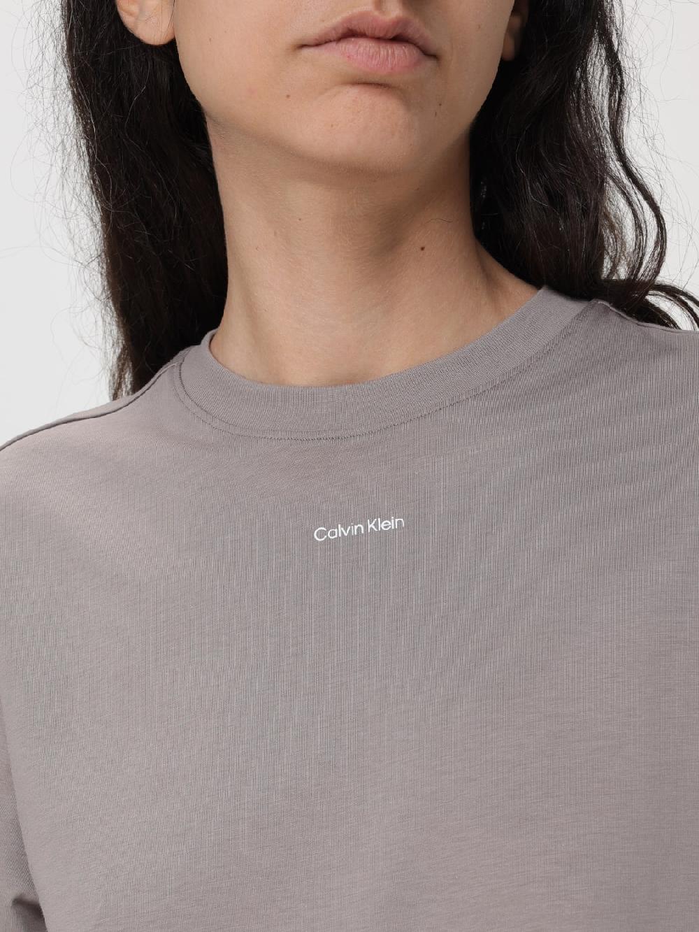 Giglio T-shirt Basic Con Mini Logo Calvin Klein