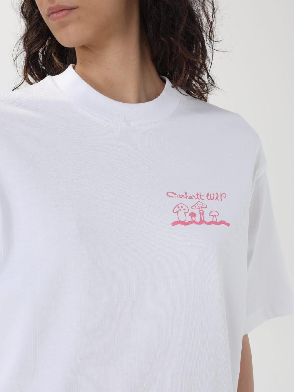 Giglio T-shirt Basic Con Mini Logo Carhartt Wip