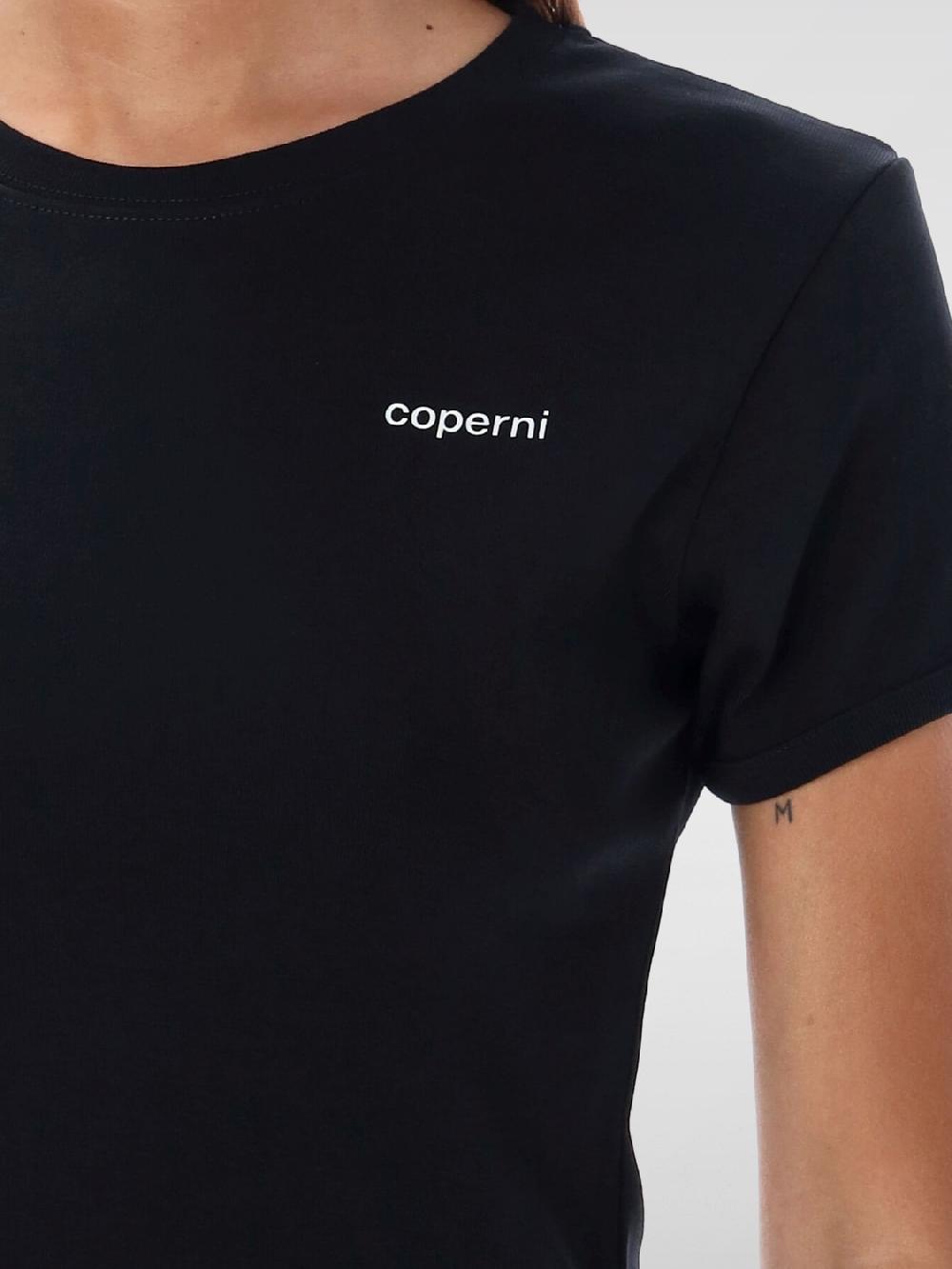 Giglio T-shirt Basic Con Mini Logo Coperni
