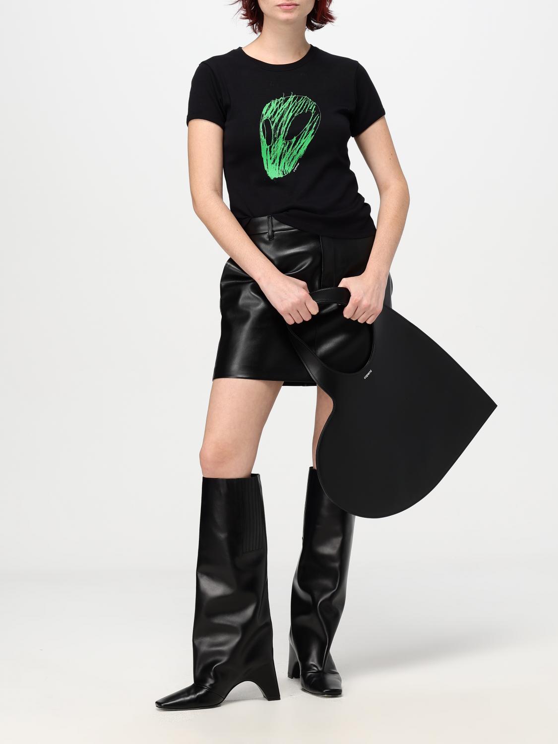 Giglio T-shirt Basic Con Mini Logo Coperni