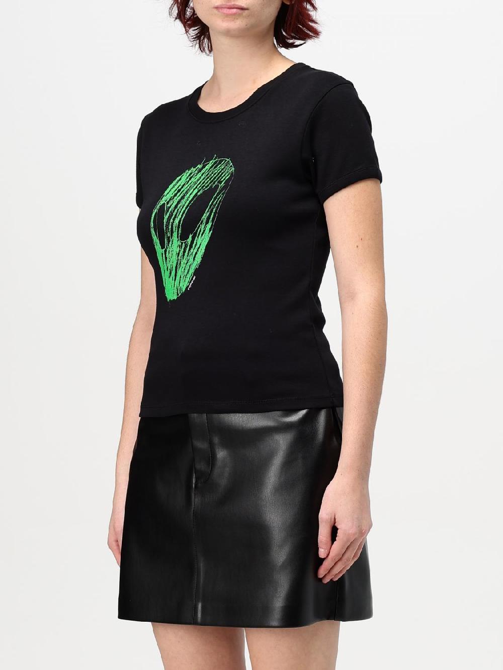 Giglio T-shirt Basic Con Mini Logo Coperni