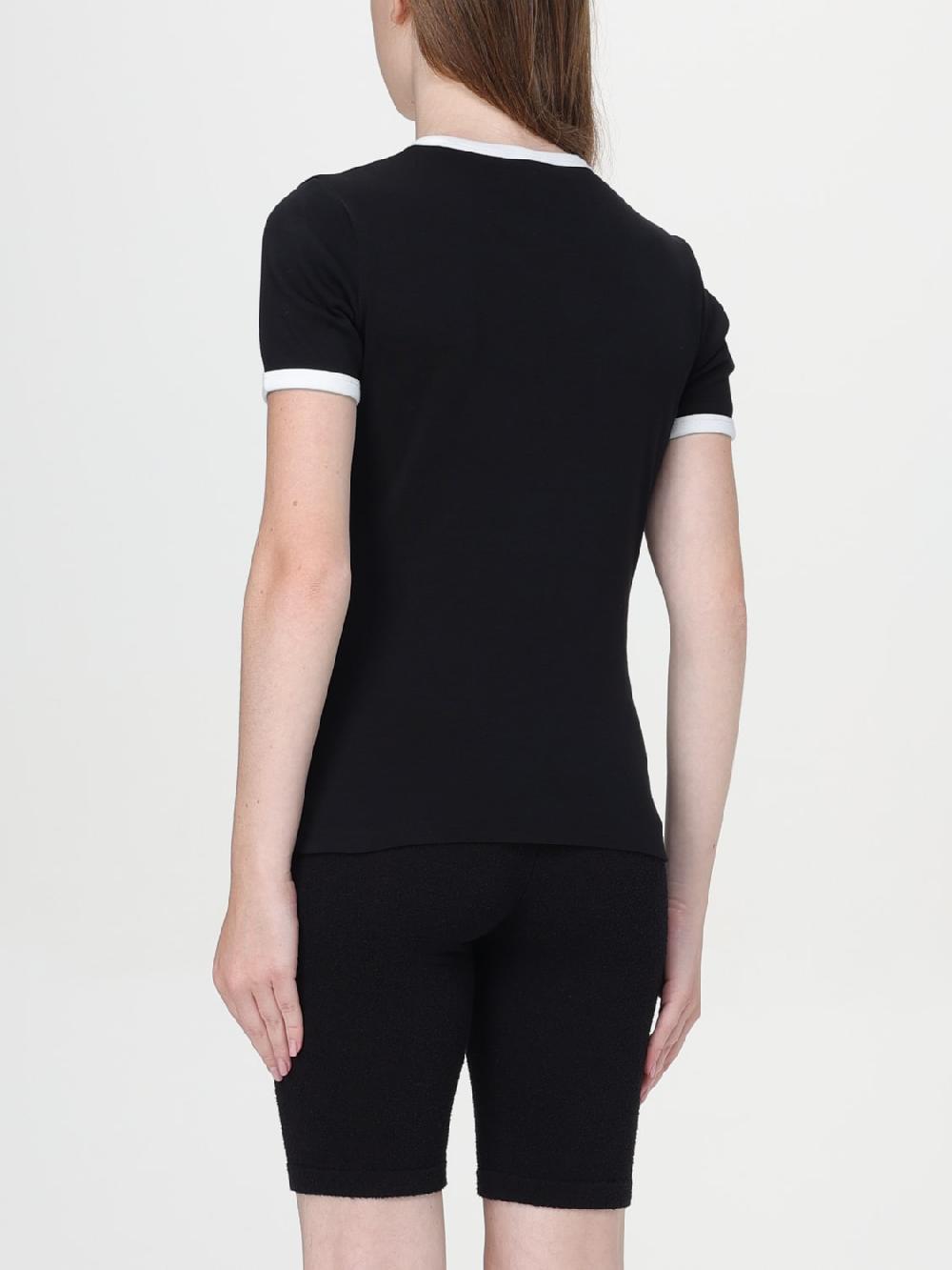 Giglio T-shirt Basic Con Mini Logo Courréges