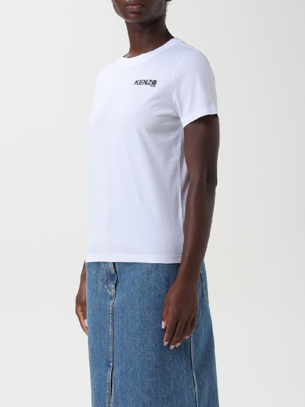 Giglio T-shirt Basic Con Mini Logo Kenzo