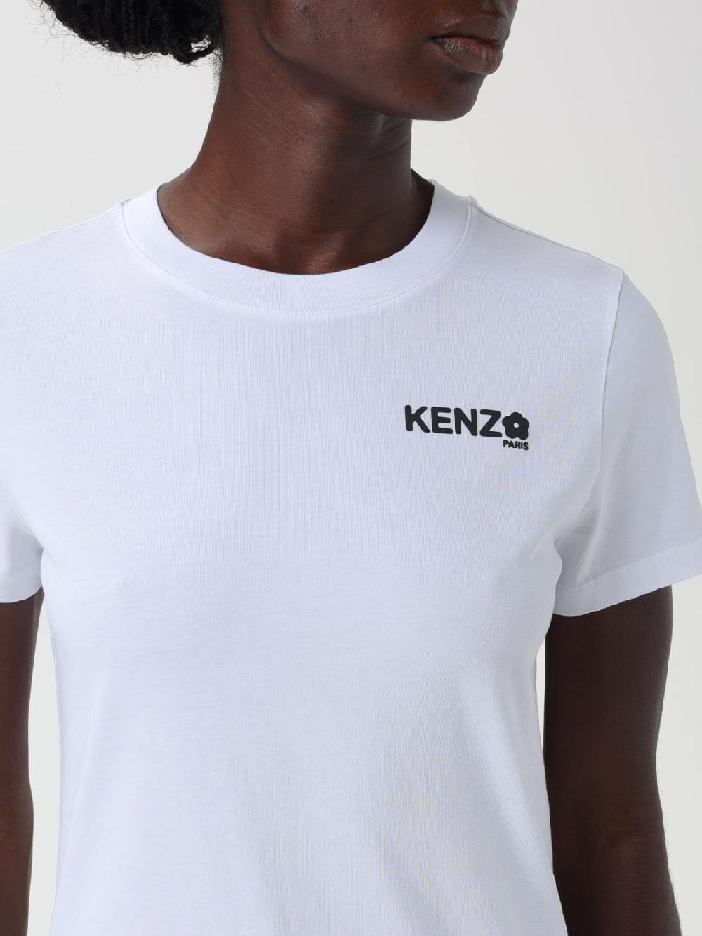 Giglio T-shirt Basic Con Mini Logo Kenzo
