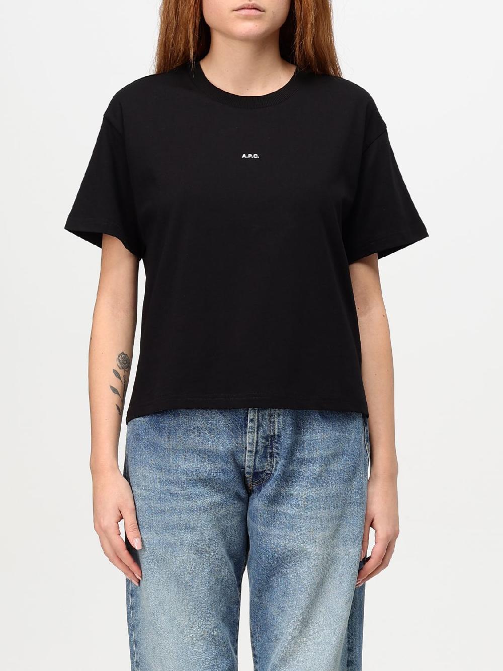 Giglio T-shirt basic crop A.P.C