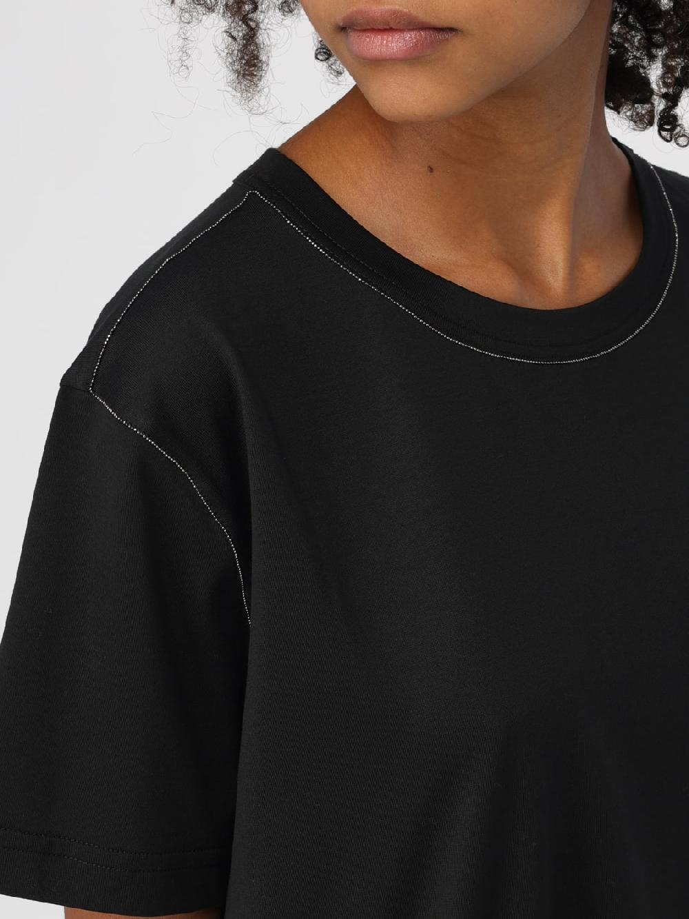 Giglio T-shirt Basic Fabiana Filippi In Cotone