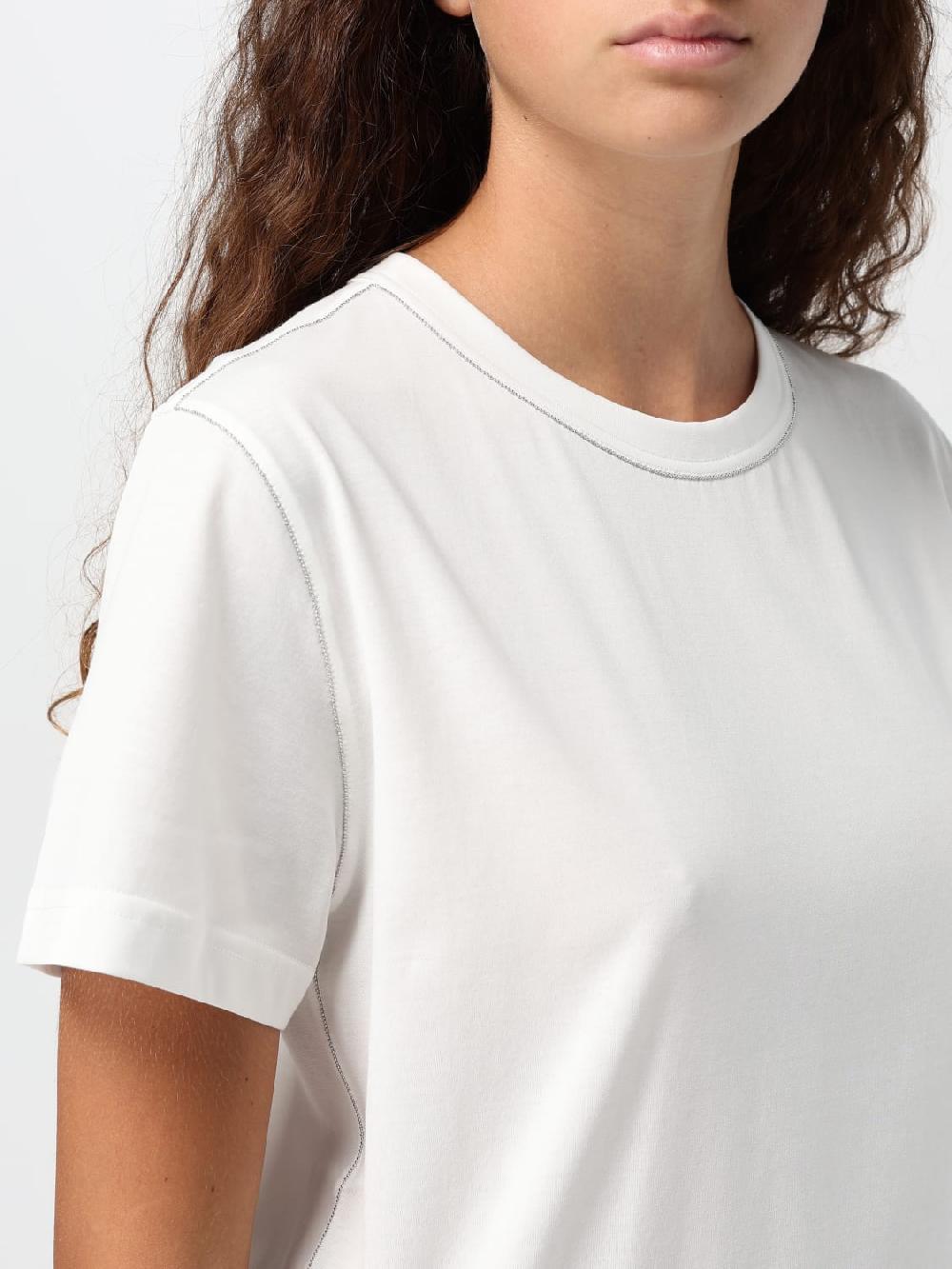 Giglio T-shirt Basic Fabiana Filippi In Cotone