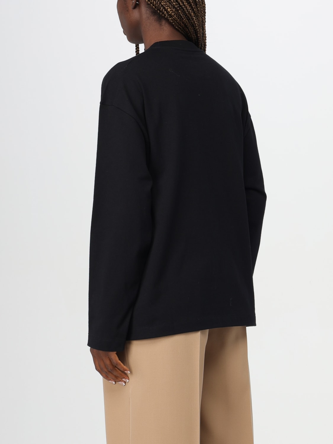 Giglio T-shirt Basic Jil Sander In Cotone Con Logo