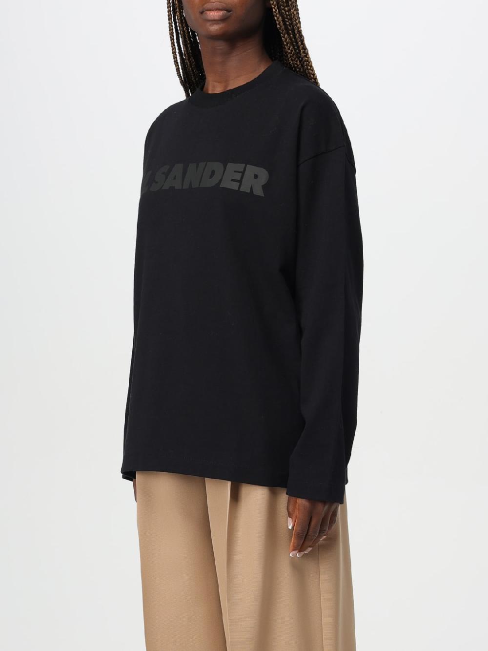 Giglio T-shirt Basic Jil Sander In Cotone Con Logo